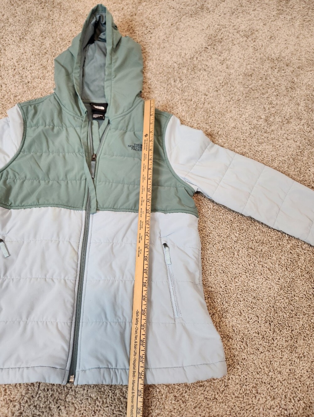 The North Face Womens Mountain Sweatshirt Full Zip Hoodie Size Large - Picture 11 of 11